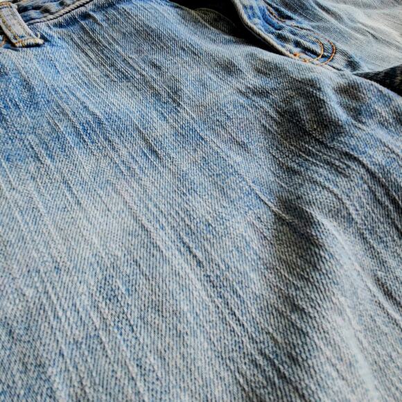 Vintage Y2K Gap Long & Lean Jeans | Light Wash Flare Bootcut | Size 8 Regular - Picture 8 of 9